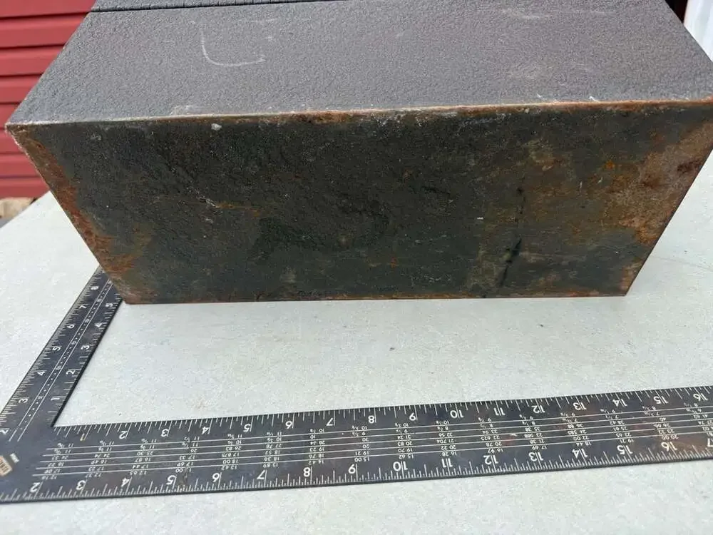 Vintage Kennedy Brown Metal Cantilever Tool Box Style CS-16-125513